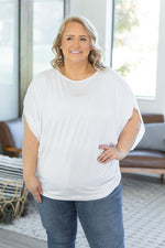 IN STOCK Darcy Dolman Top - White