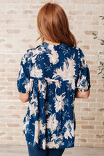 Just Coasting Floral Blouse